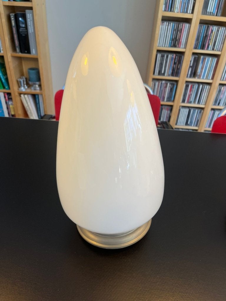 Jaren 30 plafondlamp (Giso), Ophalen, Gebruikt, Glas