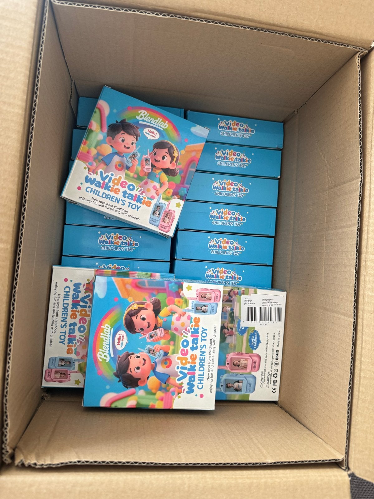 Partij van 22 stuks Video Walkie Talkie Kinder Speelgoed, Ophalen of Verzenden, Nieuw, Minder dan 2 km, Portofoon of Walkie-talkie