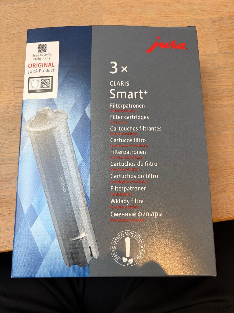 Jura waterfilter 3 x CLARIS Smart + nieuw, Verzenden, Nieuw, Jura, Waterfilter