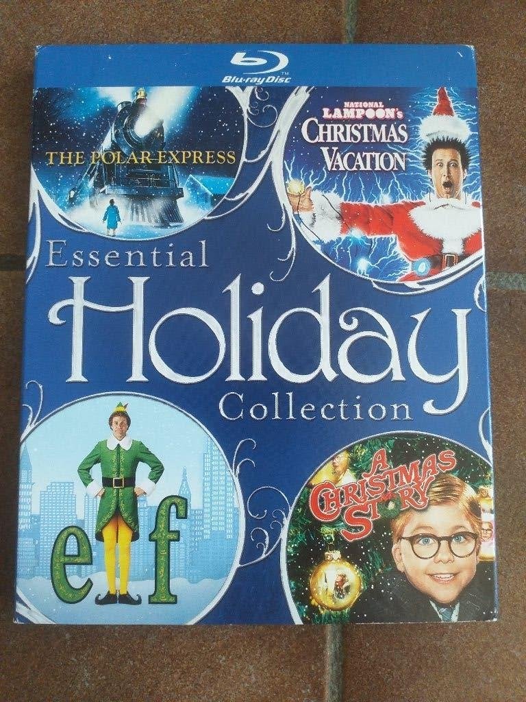 Essential Holiday Collection 4-Films Bluray, Cd's en Dvd's, Blu-ray, Zo goed als nieuw, Overige genres, Blu-ray, Film, Vanaf 9 jaar
