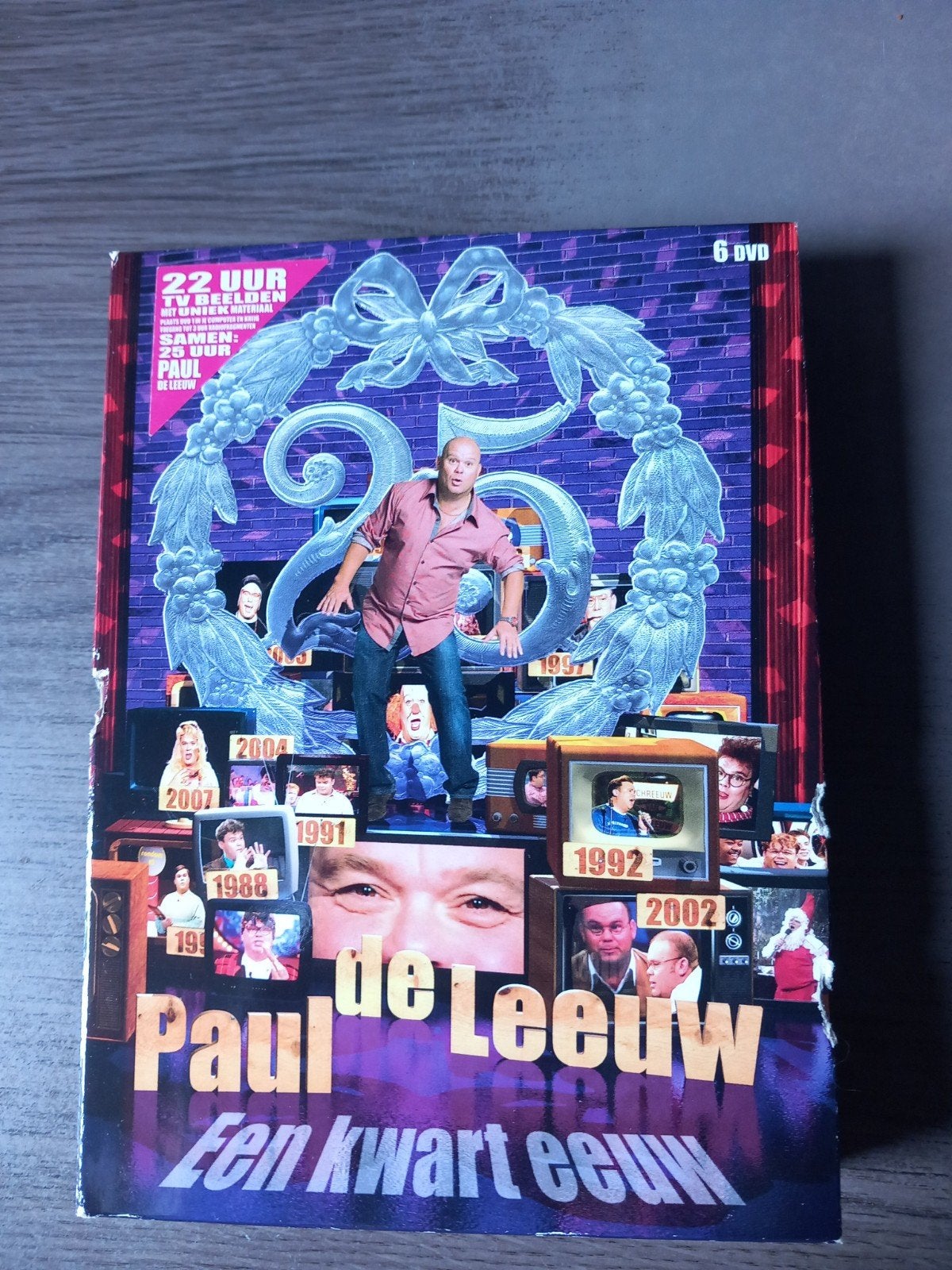 Paul de Leeuw - Een Kwart Eeuw (6 DVD Boxset), Alle leeftijden, Zo goed als nieuw, Komedie, Ophalen of Verzenden