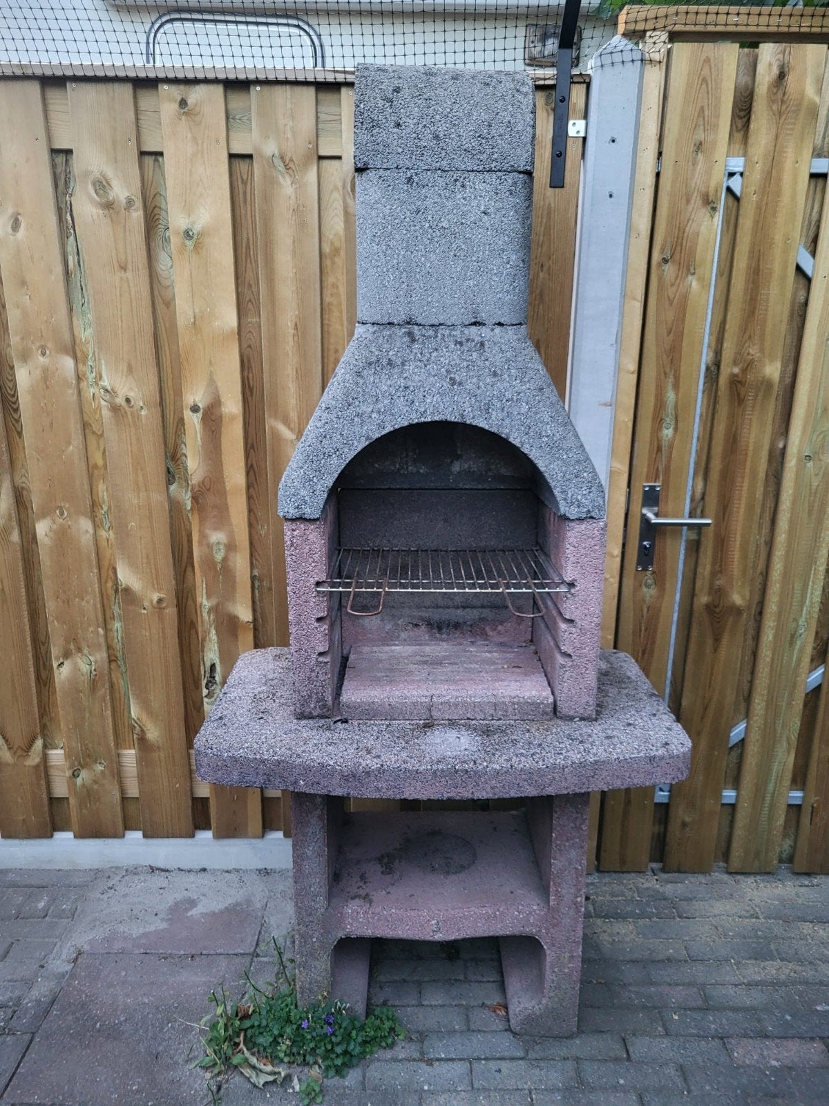 stenen bbq-gratis af te halen voor de liefhebber, Tuin en Terras, Tuinhaarden, Ophalen of Verzenden, Gebruikt