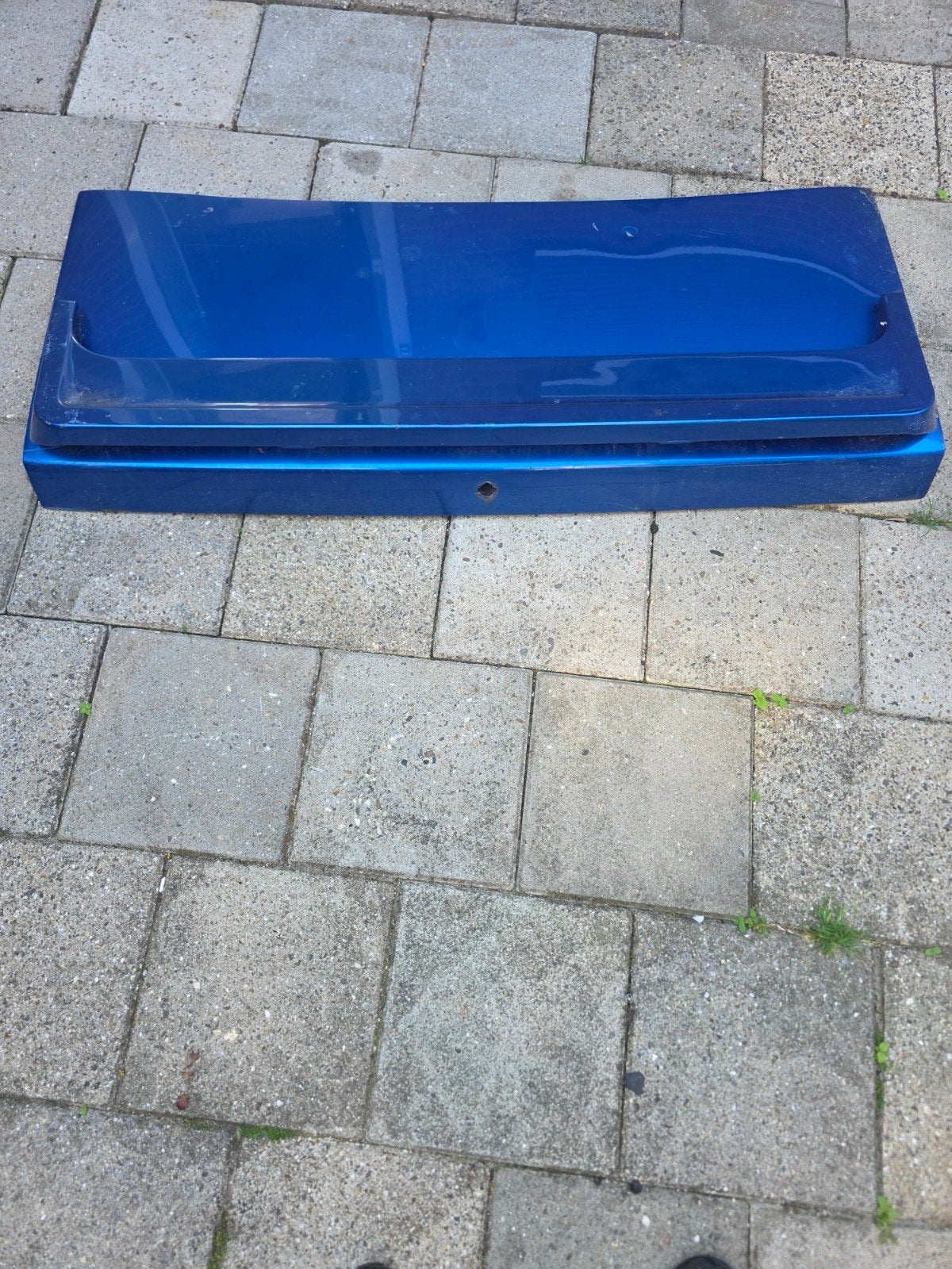 Opel Manta B Achterklep - Blauw, Gebruikt, Achterklep, Opel, Ophalen of Verzenden