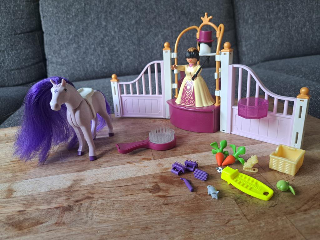 Playmobil prinses met paard 6855, Ophalen of Verzenden, Gebruikt, Meisje