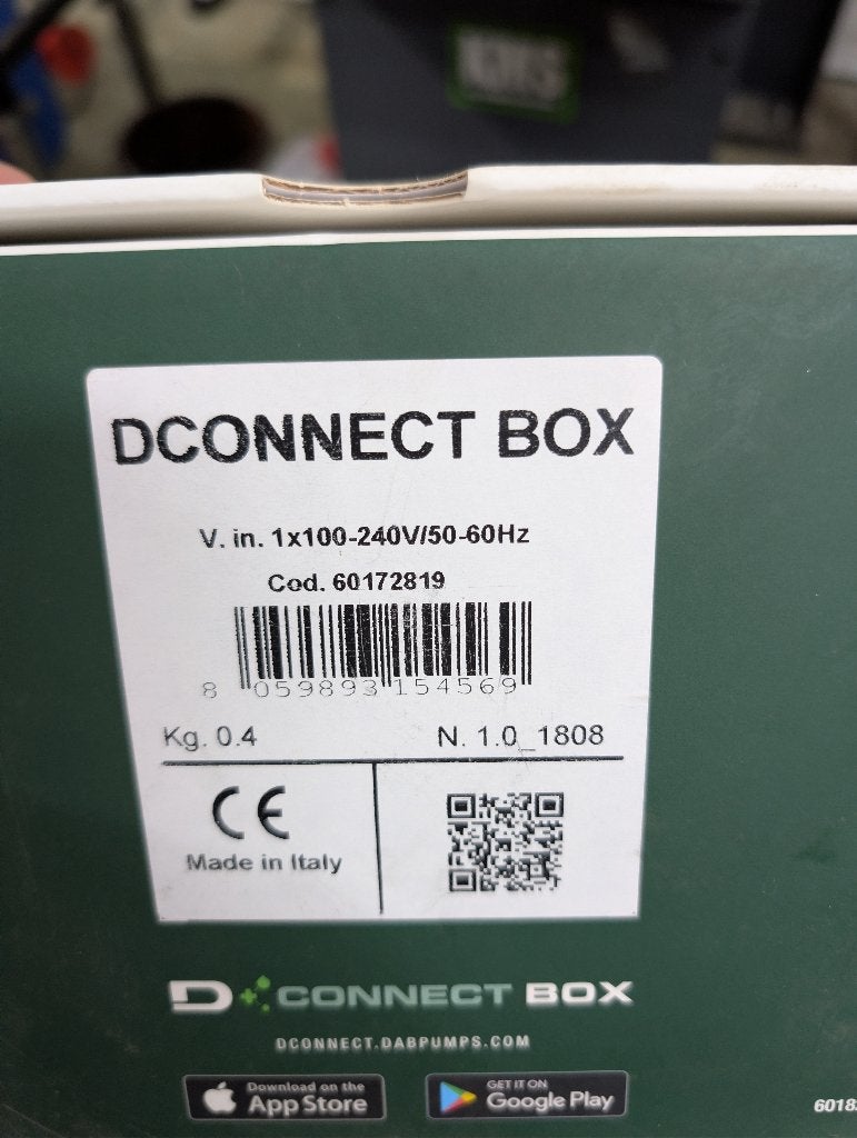 D CONNECT BOX  DAB, Tuin en Terras, Ophalen, Zo goed als nieuw, Elektrisch, Overige typen