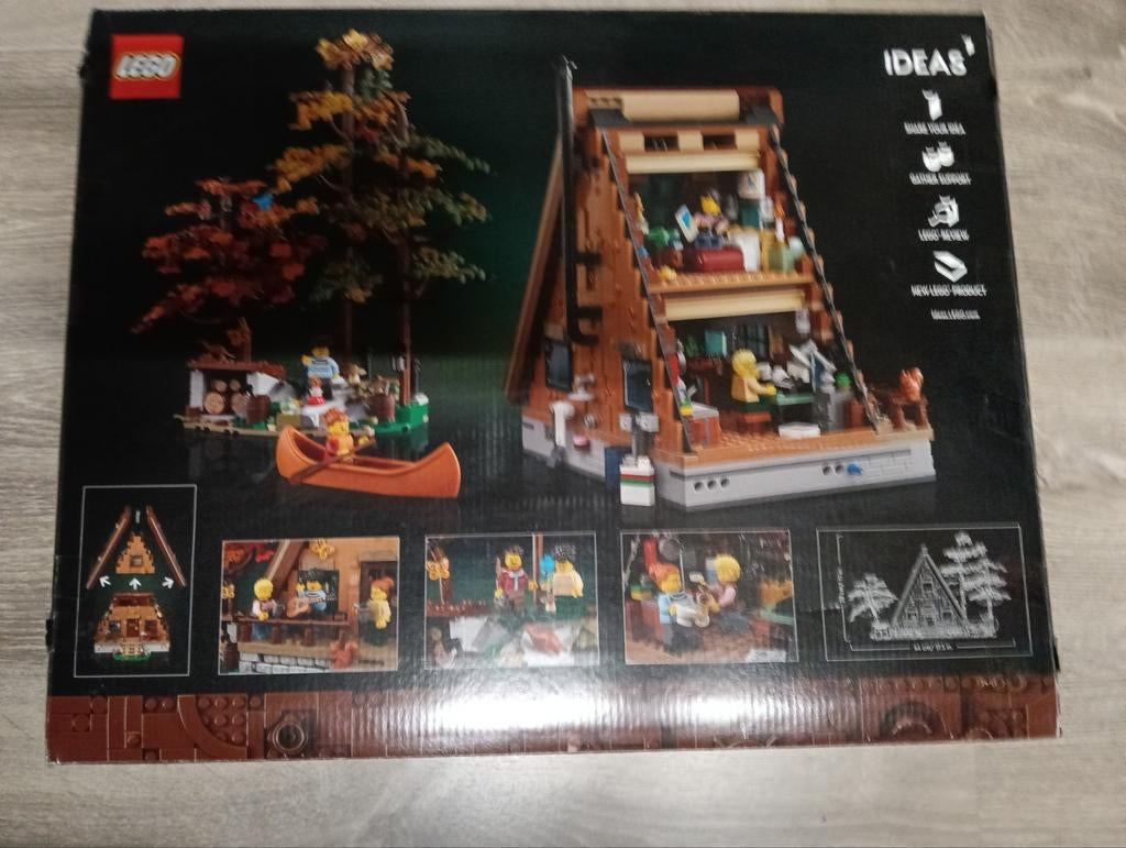 LEGO Ideas 21338 A-Frame Cabine, Kinderen en Baby's, Speelgoed | Duplo en Lego, Zo goed als nieuw, Lego, Complete set, Ongeopend/sealed