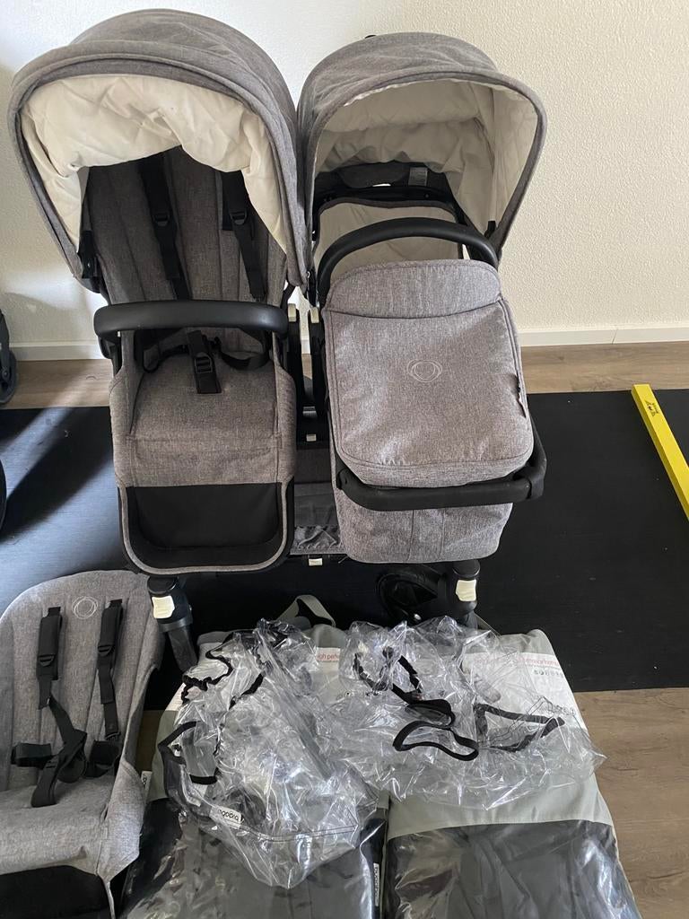 Bugaboo donkey 2 duo wagen, Kinderen en Baby's, Kinderwagens en Combinaties, Ophalen, Gebruikt, Bugaboo