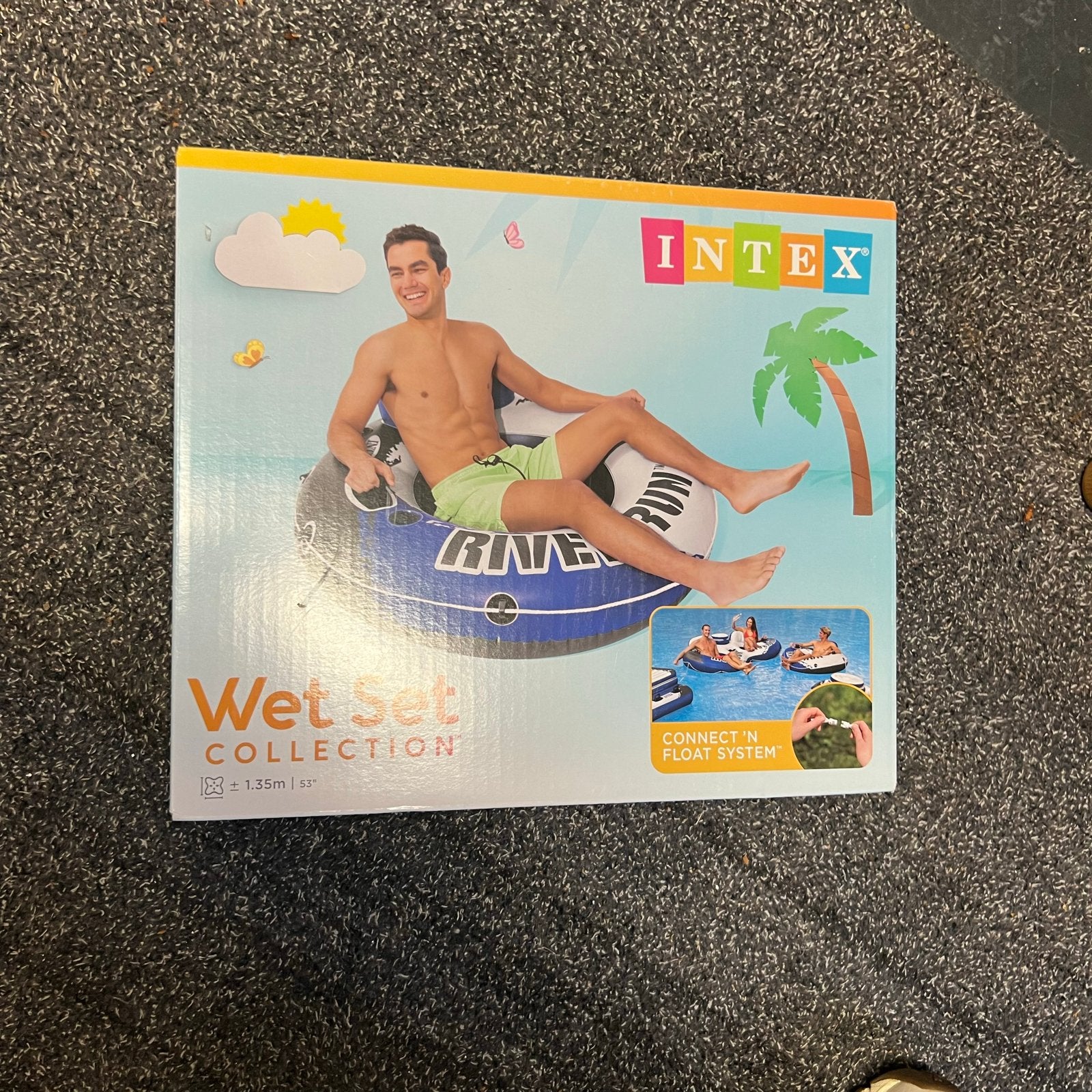 Intex Wet Set Collection Luchtbed - Nieuw in doos, Ophalen of Verzenden, Nieuw, 1-persoons