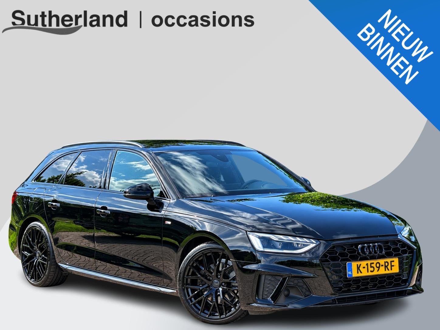 Audi A4 Avant 35 TFSI S edition 150PK | S-Line | Adapt. Crui, Auto diversen, Automaat, 1984 cc, Zwart, Stationwagon