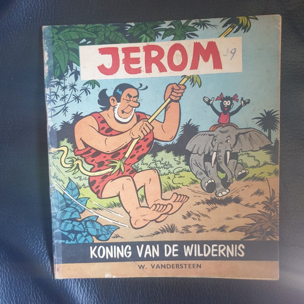 Jerom Koning van de Wildernis, Eén stripboek, Verzenden, Gelezen, Willy Vandersteen