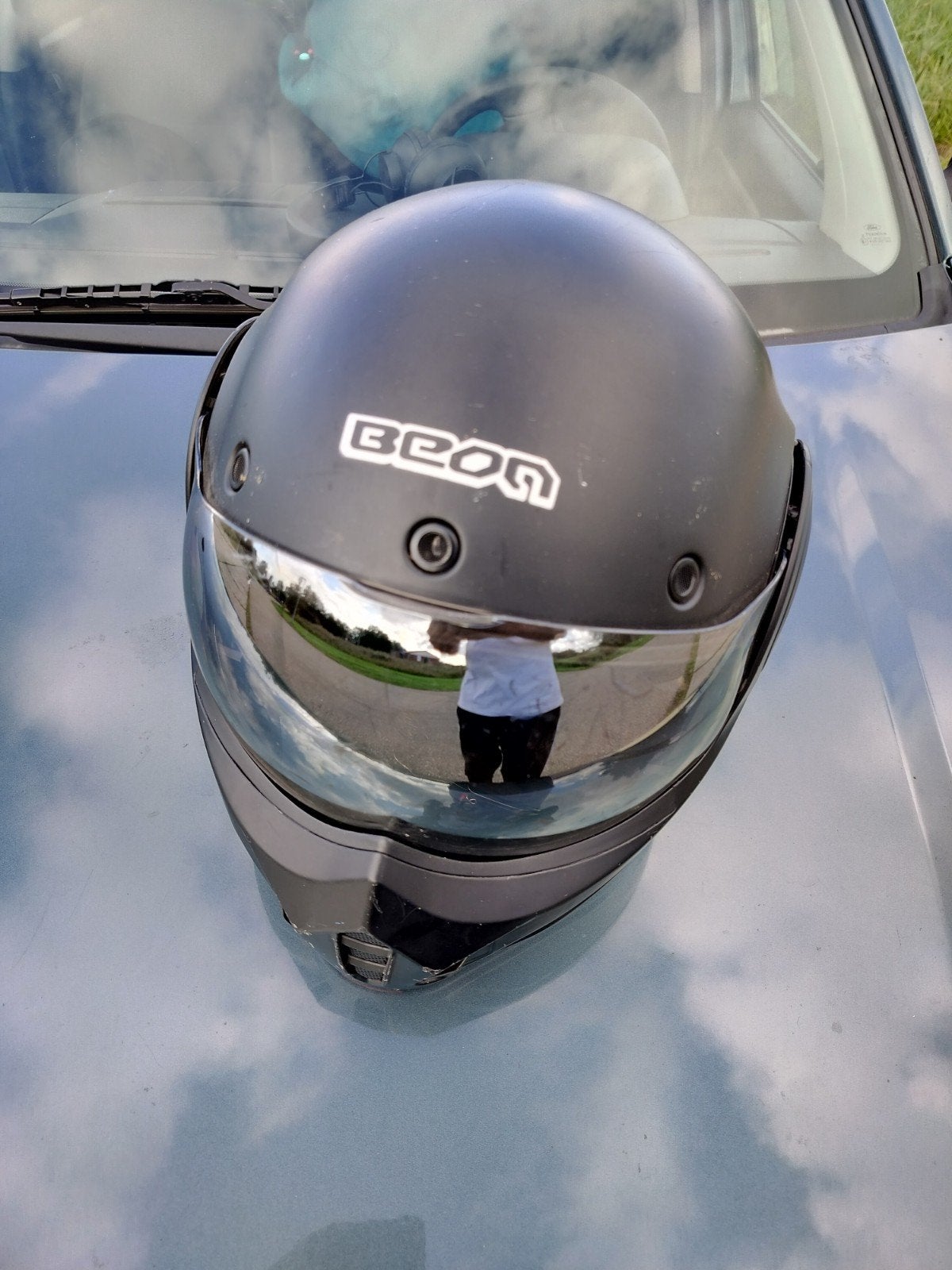 Beon Stratos maat M goed gebruikt, M, Systeemhelm, Tweedehands, Ophalen