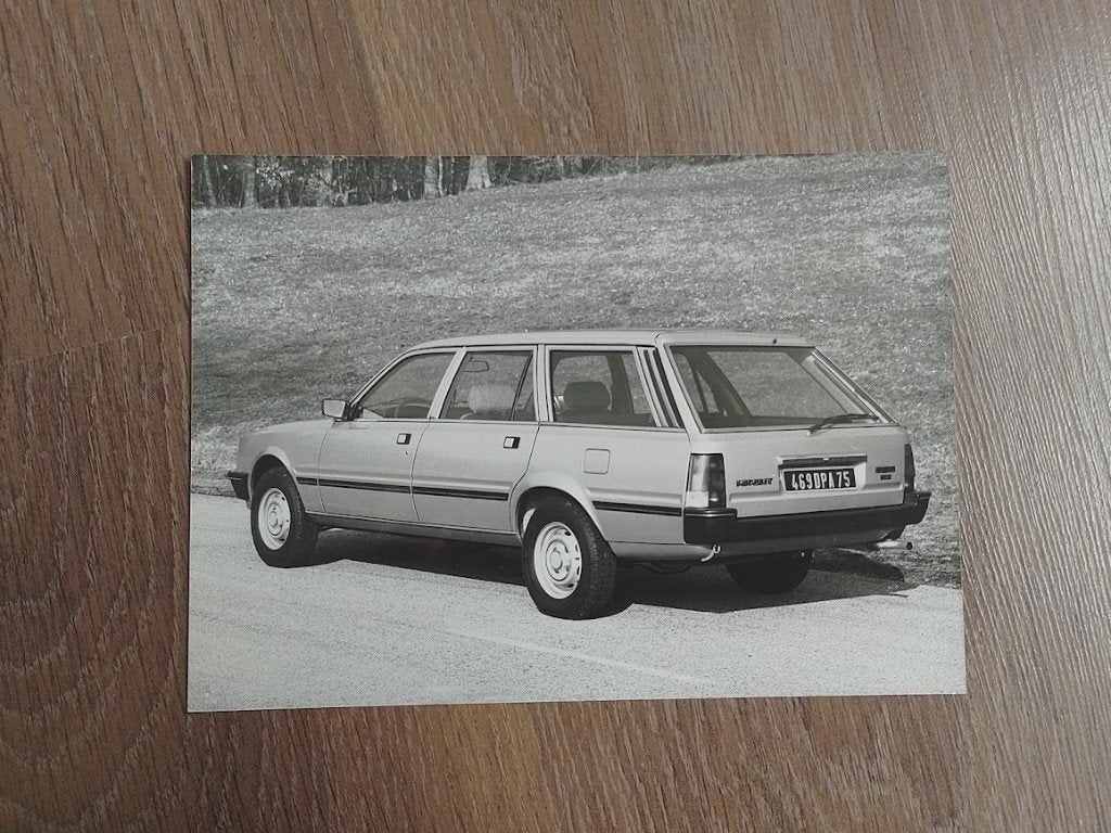 Peugeot 505 break familiale persfoto, Ophalen of Verzenden, Nieuw, Peugeot