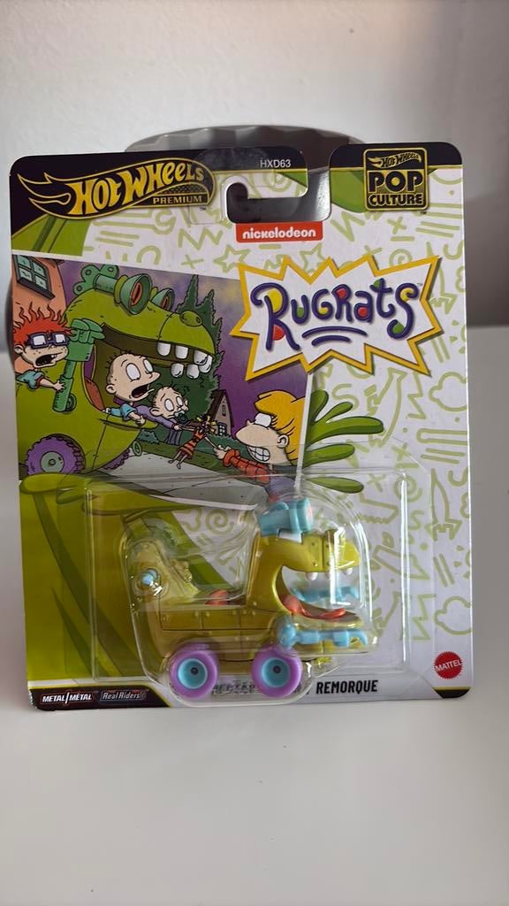 Hot Wheels Rugrats Reptar Wagon 1/64, Ophalen of Verzenden, Nieuw, Auto