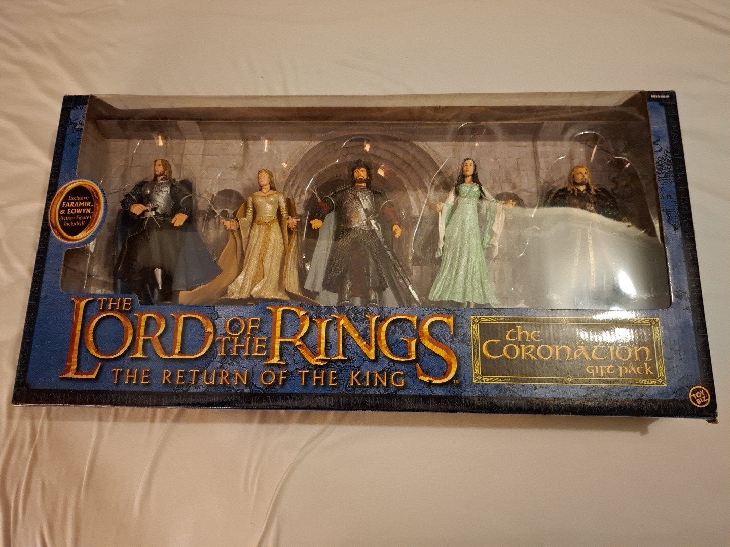 ToyBiz Lord of the Rings The Coronation Gift Pack MIB, Ophalen, Nieuw, Actiefiguurtje