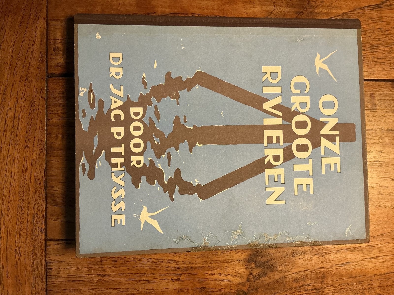 Jac. P. Thijsse - Onze groote rivvieren & Lente, Ophalen of Verzenden, Gelezen, Natuur algemeen
