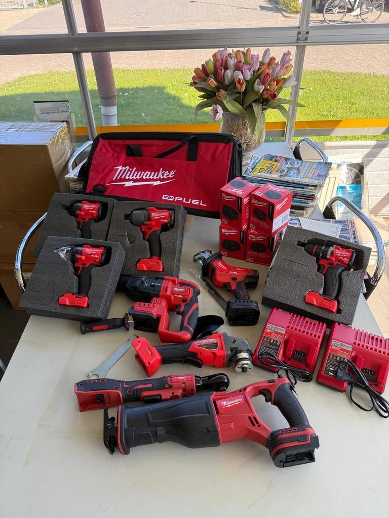 Milwaukee M18 FUEL Gereedschapset -nieuw, 600 watt of meer, Overige typen, Nieuw, Ophalen of Verzenden