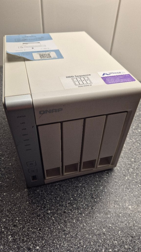 QNAP TS-431P 4-Bay NAS – Zonder harde schijven, Computers en Software, Ophalen of Verzenden, Gebruikt