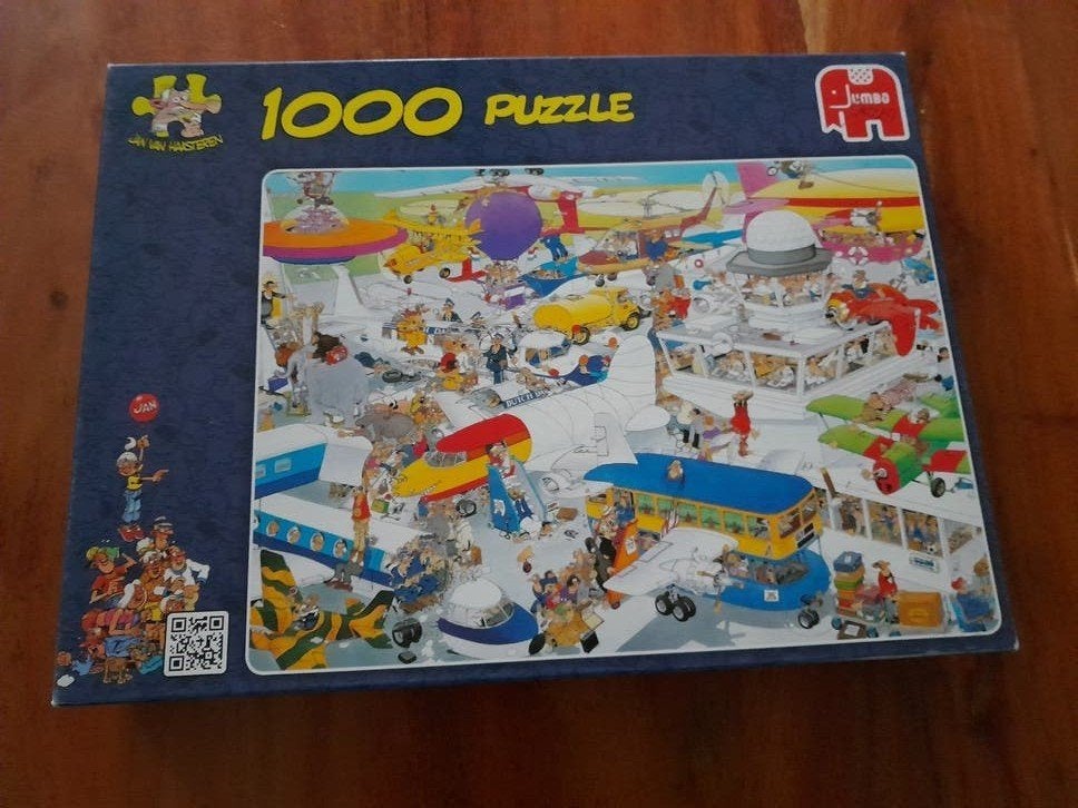 jan van haasteren puzzle, Hobby en Vrije tijd, Ophalen, 500 t/m 1500 stukjes, Gebruikt