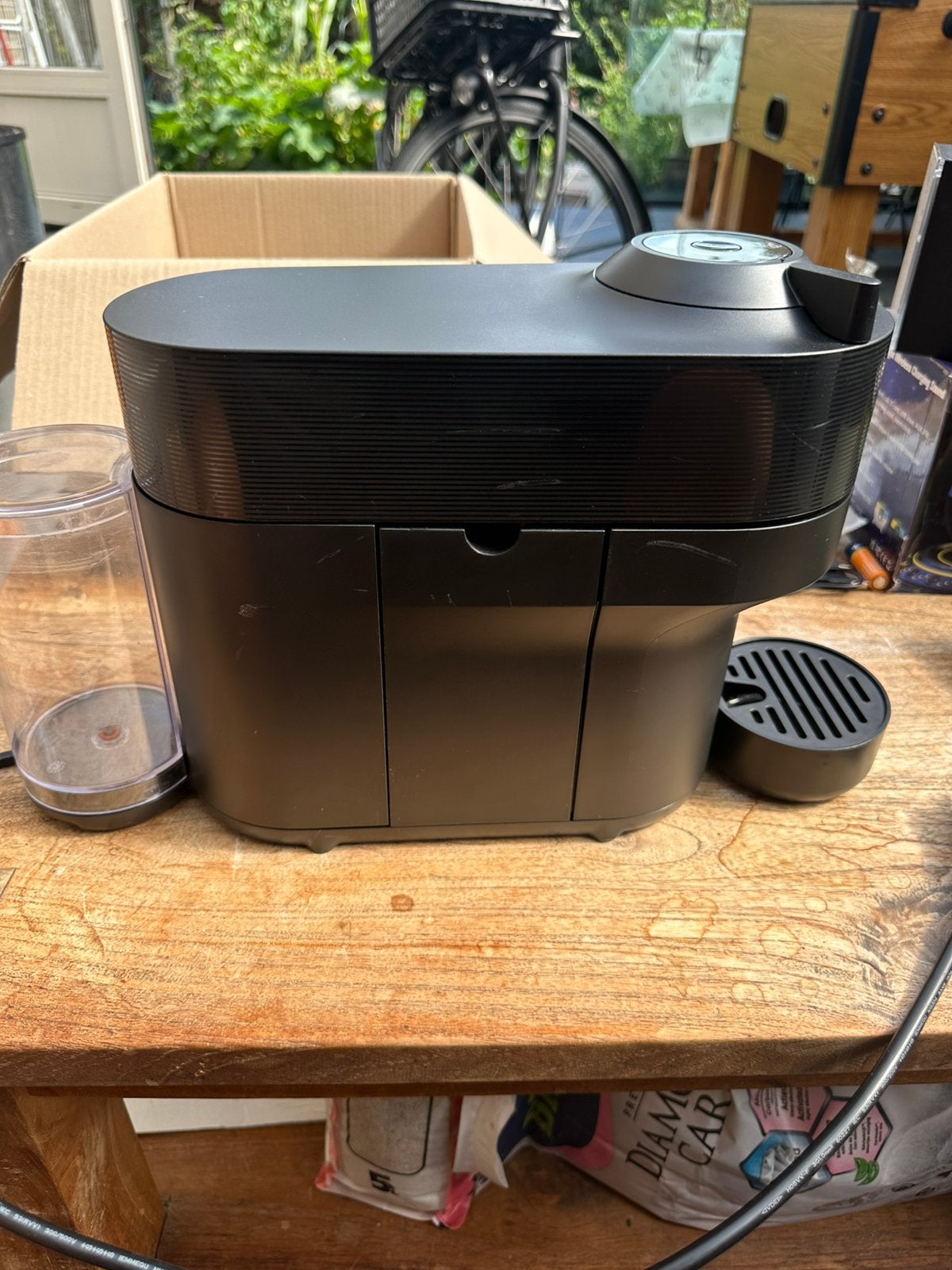 MAGIMIX Nespresso M800 Zwart (werking onbekend), Witgoed en Apparatuur, Koffiezetapparaten, Ophalen of Verzenden, Gebruikt, Espresso apparaat