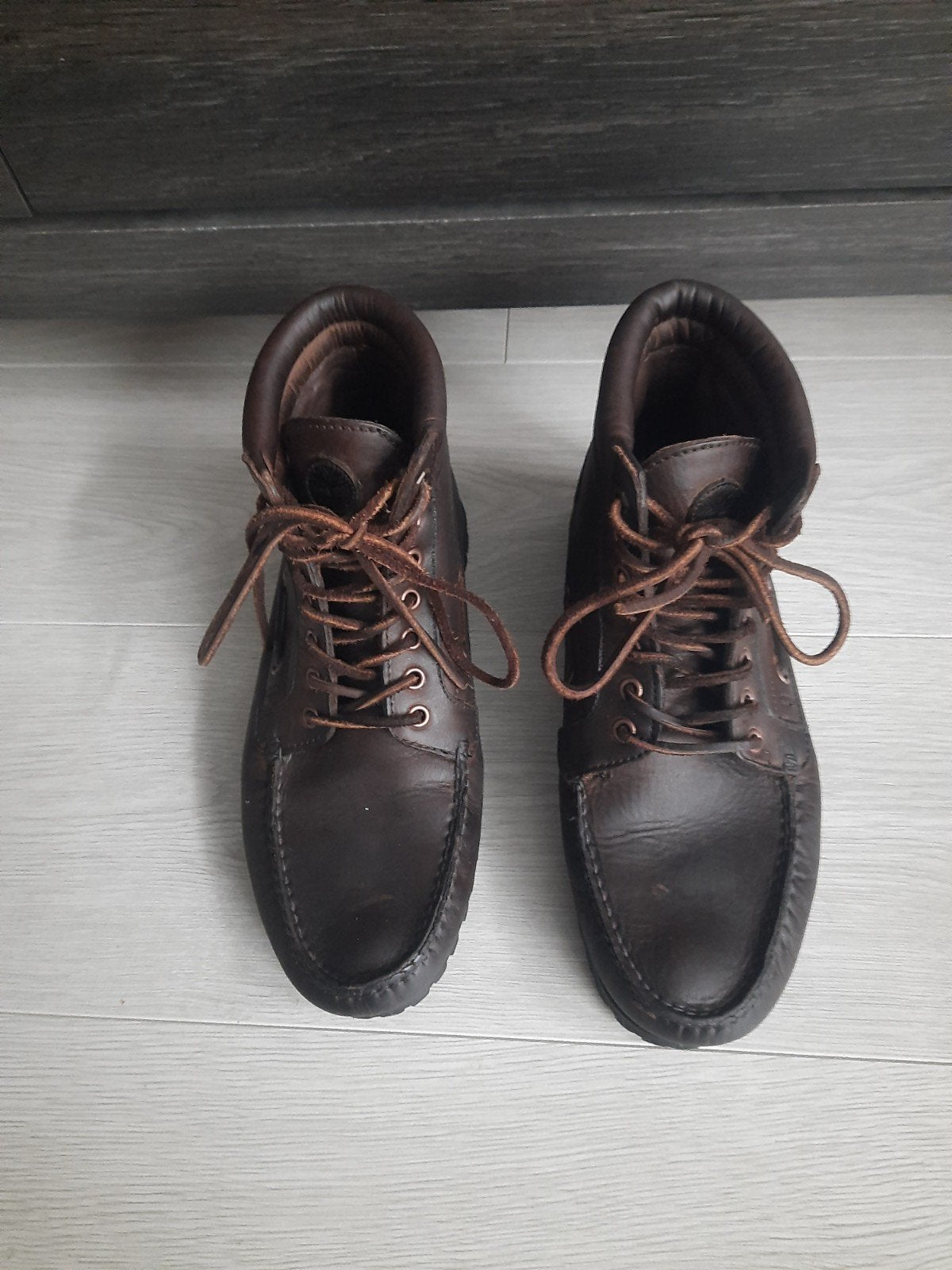 Timberland boots - Zware lederen uitvoering - Maat 42, Bruin, Timberland, Boots, Ophalen of Verzenden