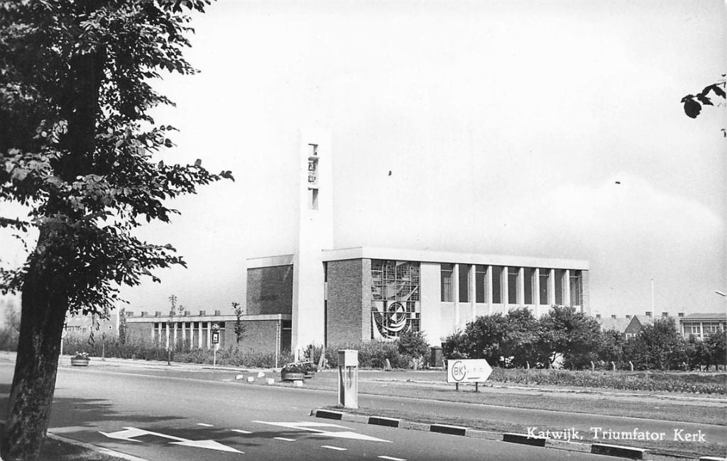 703-459-021 Katwijk Triumfator Kerk, Verzamelen, Ansichtkaarten | Nederland, Verzenden, Voor 1920, Zuid-Holland