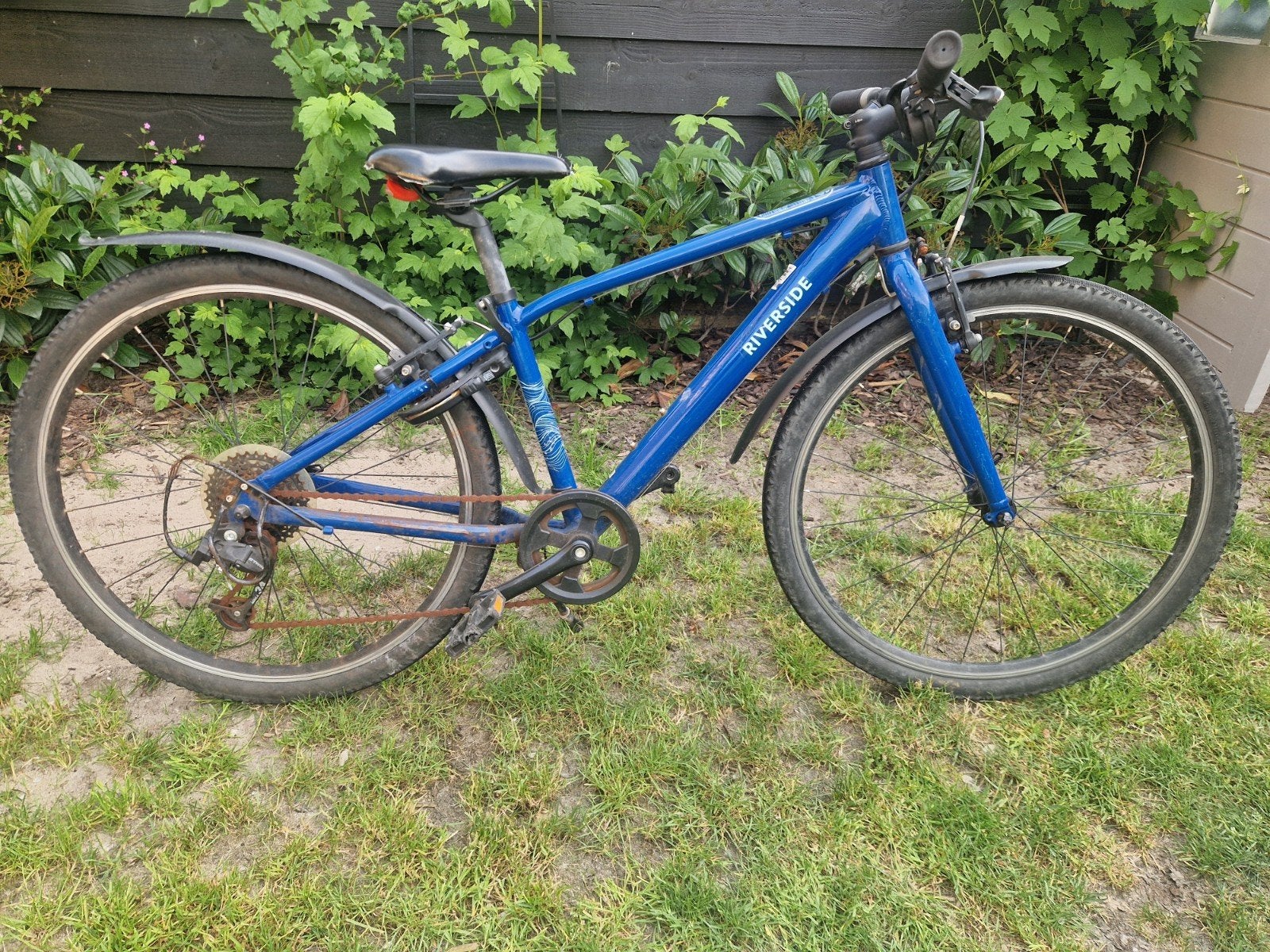 Riverside 900 jongensfiets 26inch blauw mtb mountainbike, Ophalen, Gebruikt, Versnellingen, Riverside