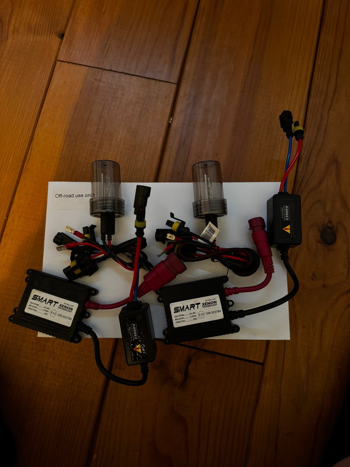 Nieuwe H7 xenon, Verzenden