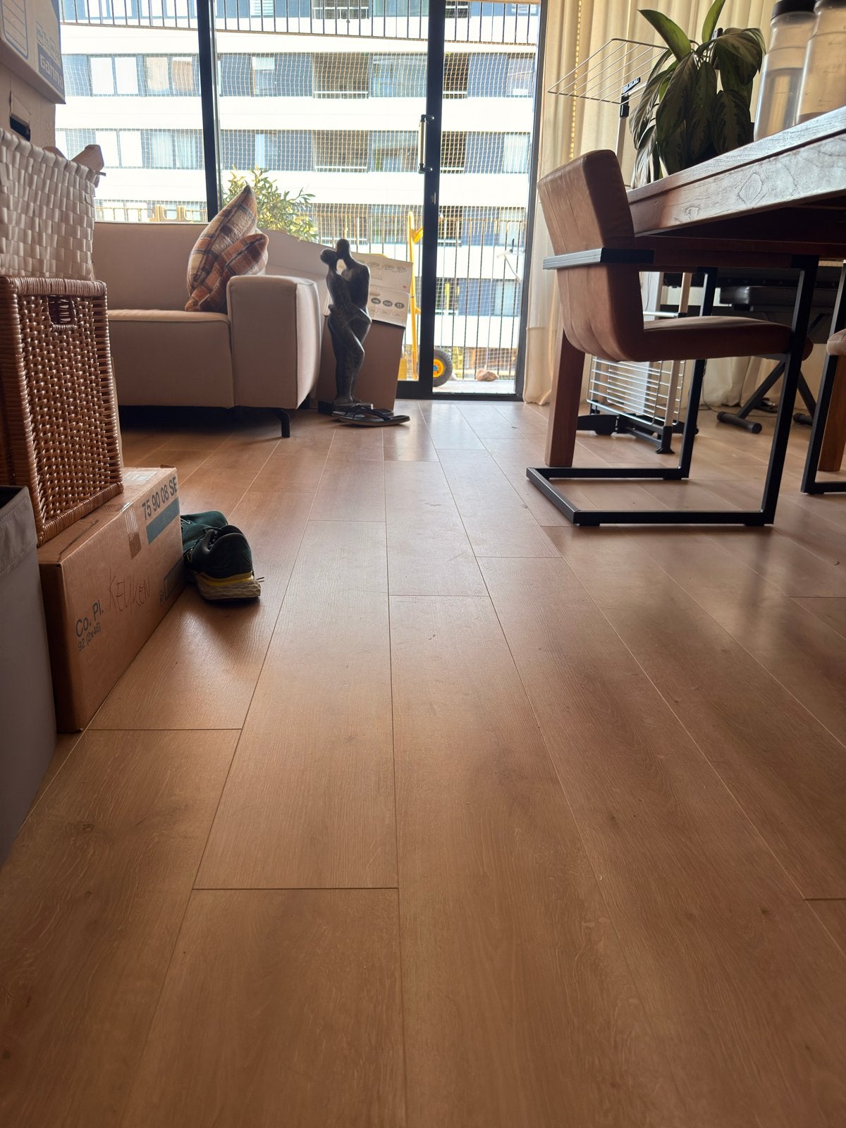 65m2 IKEA Laminaat - Gebruikt, in goede staat, Ophalen, Gebruikt, 50 tot 150 cm, 10 m² of meer