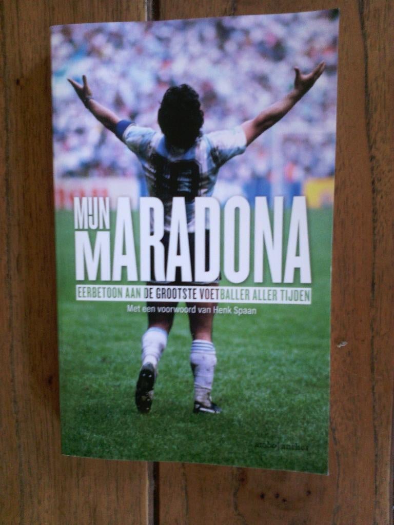voetbalboek- Mijn Maradona, Ophalen of Verzenden, Nieuw, Balsport