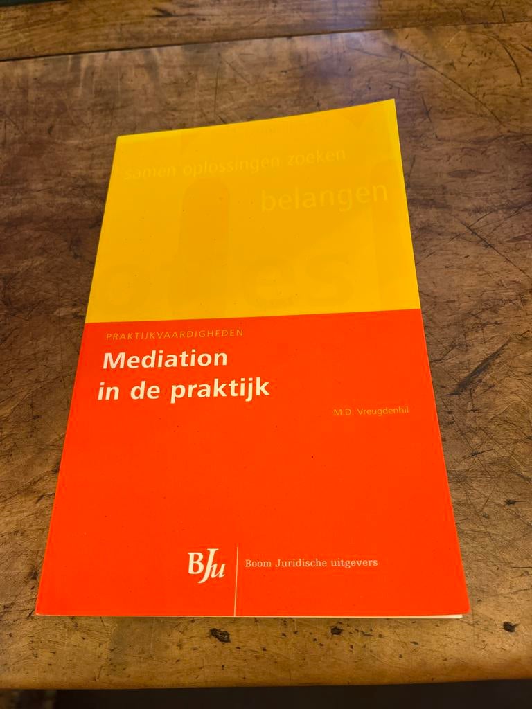Mediation in de praktijk - Praktijkvaardigheden, Boeken, Studieboeken en Cursussen, Ophalen of Verzenden, Gamma, Zo goed als nieuw