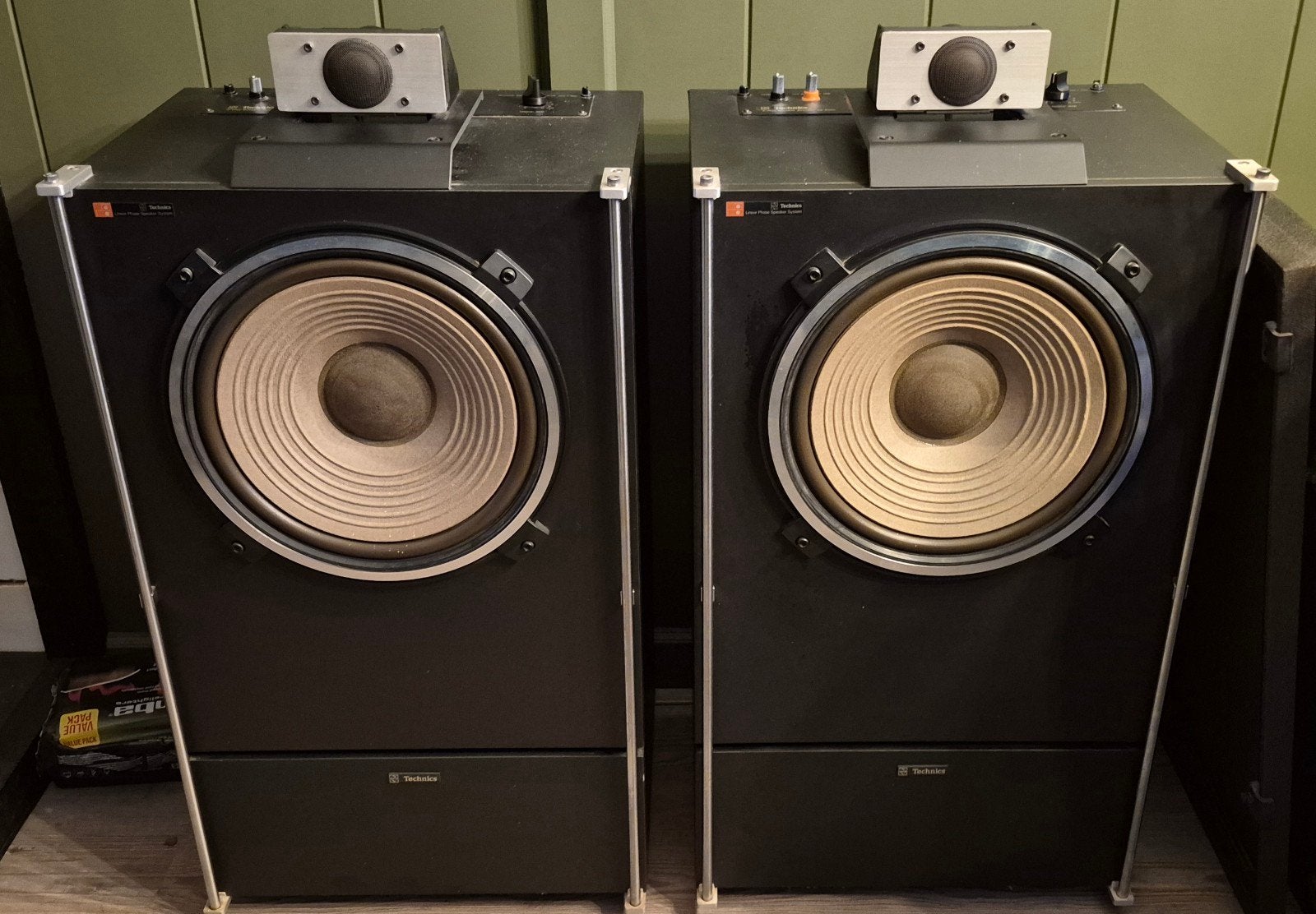 Technjcs SB-6000, Ophalen, Zo goed als nieuw, Front, Rear of Stereo speakers, Overige merken
