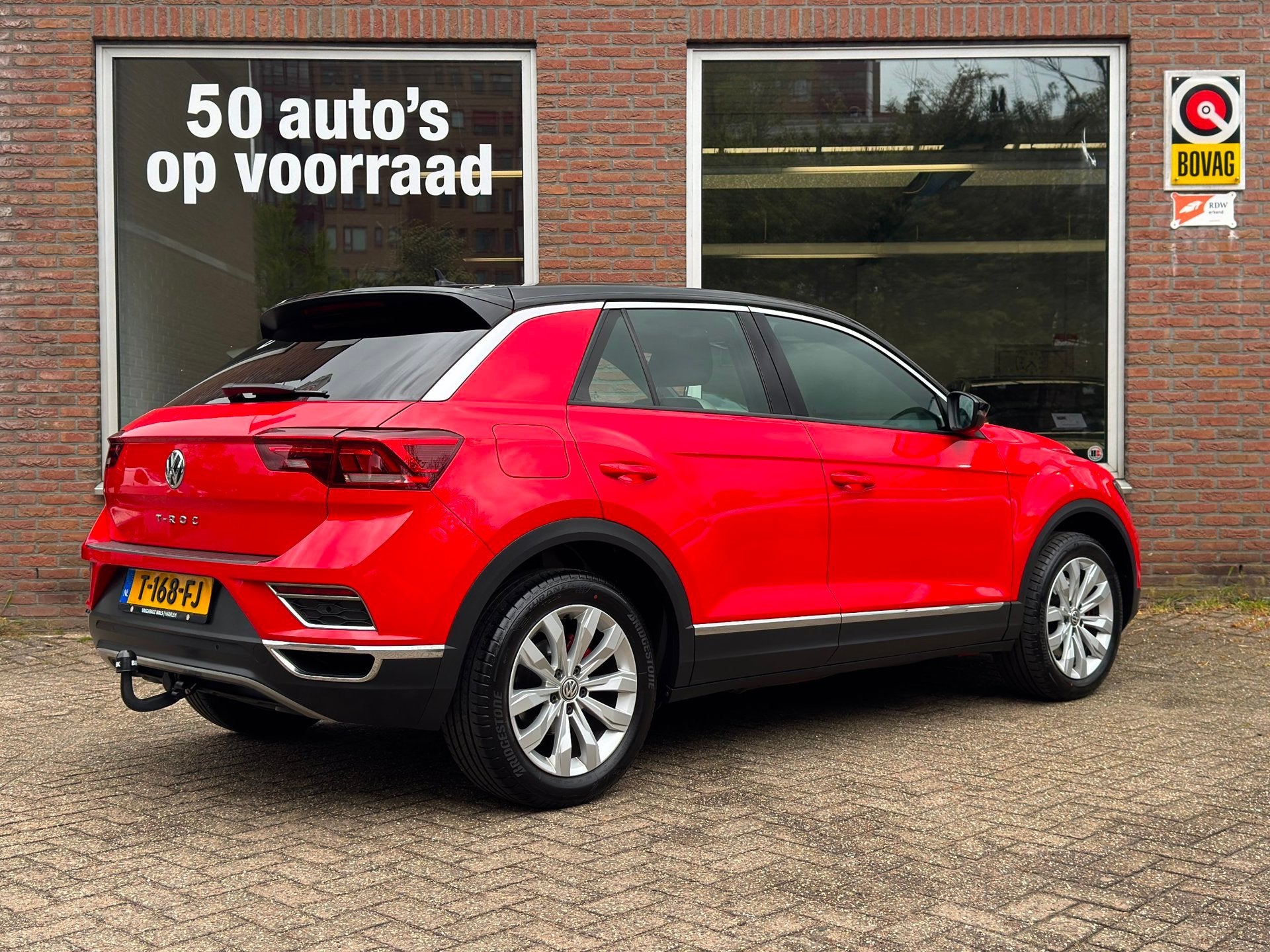 Volkswagen T-Roc 1.5 TSI Sport Business R Line | Navi Carpla, Auto's, 4 cilinders, 150 pk, Leder en Stof, SUV of Terreinwagen
