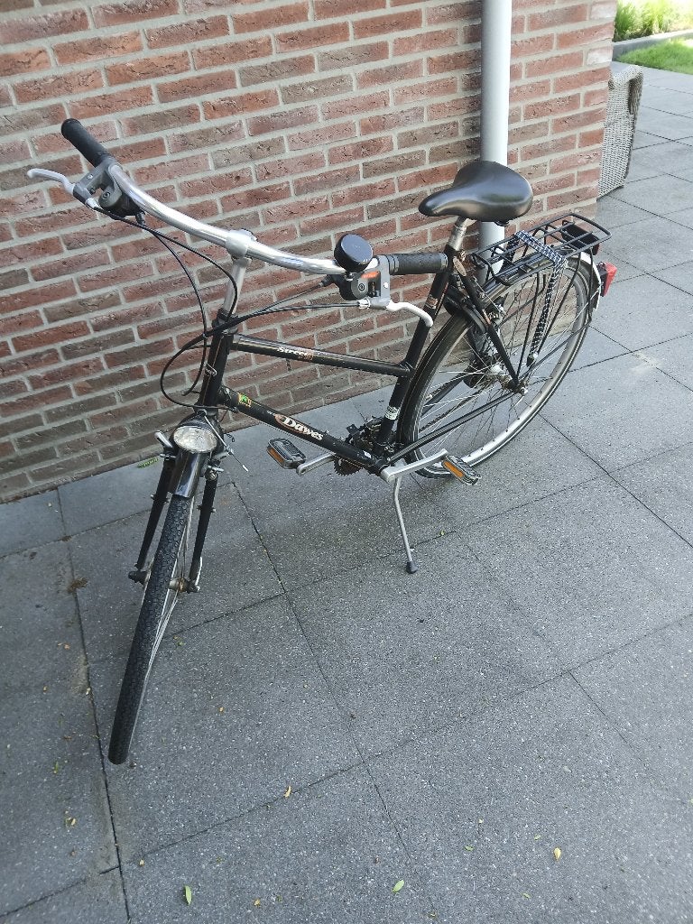Dames fiets, Gebruikt, Velgrem, Versnellingen, 56 cm of meer