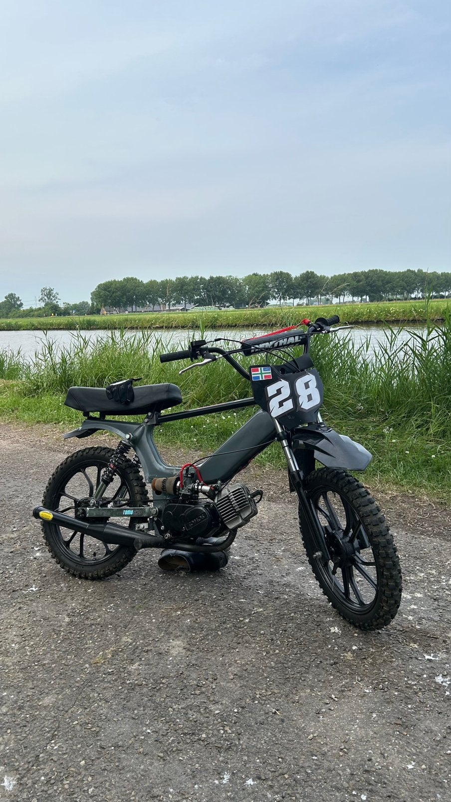 Mooie Cross Tomos 65cc compleet opnieuw opgebouwd!, Ophalen, Zo goed als nieuw, Overige merken