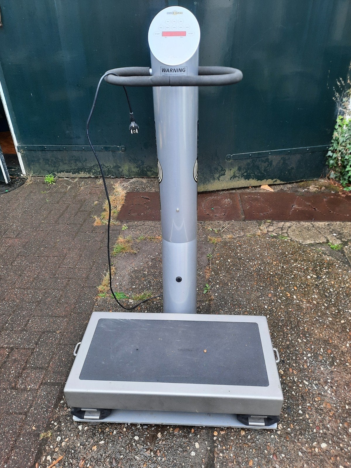Power Plate Trilplaat - Fitnessapparaat. Mag weg voor Weinig, Sport en Fitness, Fitnessapparatuur, Ophalen, Benen, Gebruikt, Trilplaat
