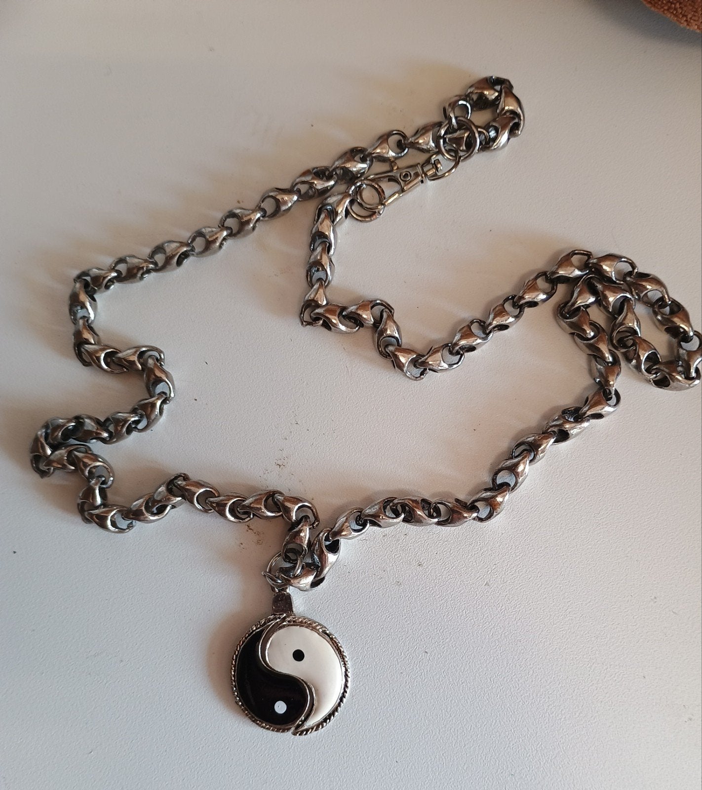 18 kettingen yin yang, Ophalen of Verzenden, 30 cm of meer, Minder dan 35 cm