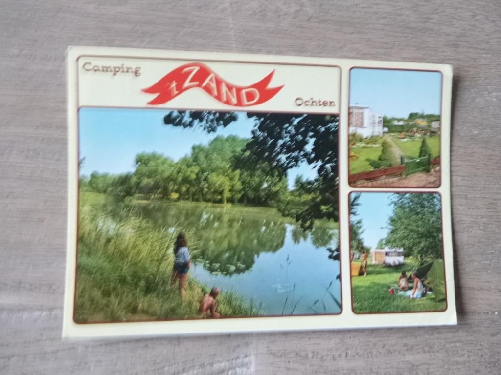 Ochten, camping 't Zand 1982, Verzenden, 1980 tot heden, Gelopen, Noord-Brabant