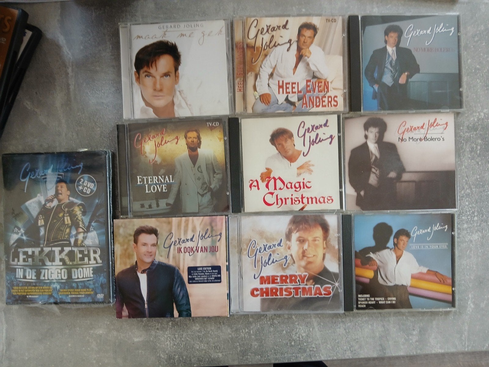 gerard joling cd s en dvd nieuw, Verzenden, Zo goed als nieuw