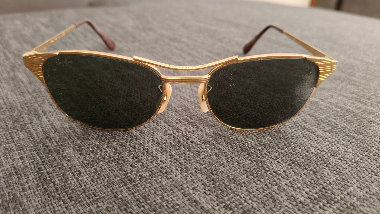 Ray-Ban Signet met originele Bausch & Lomb glazen, Ophalen of Verzenden, Gebruikt, Zonnebril, Ray-Ban