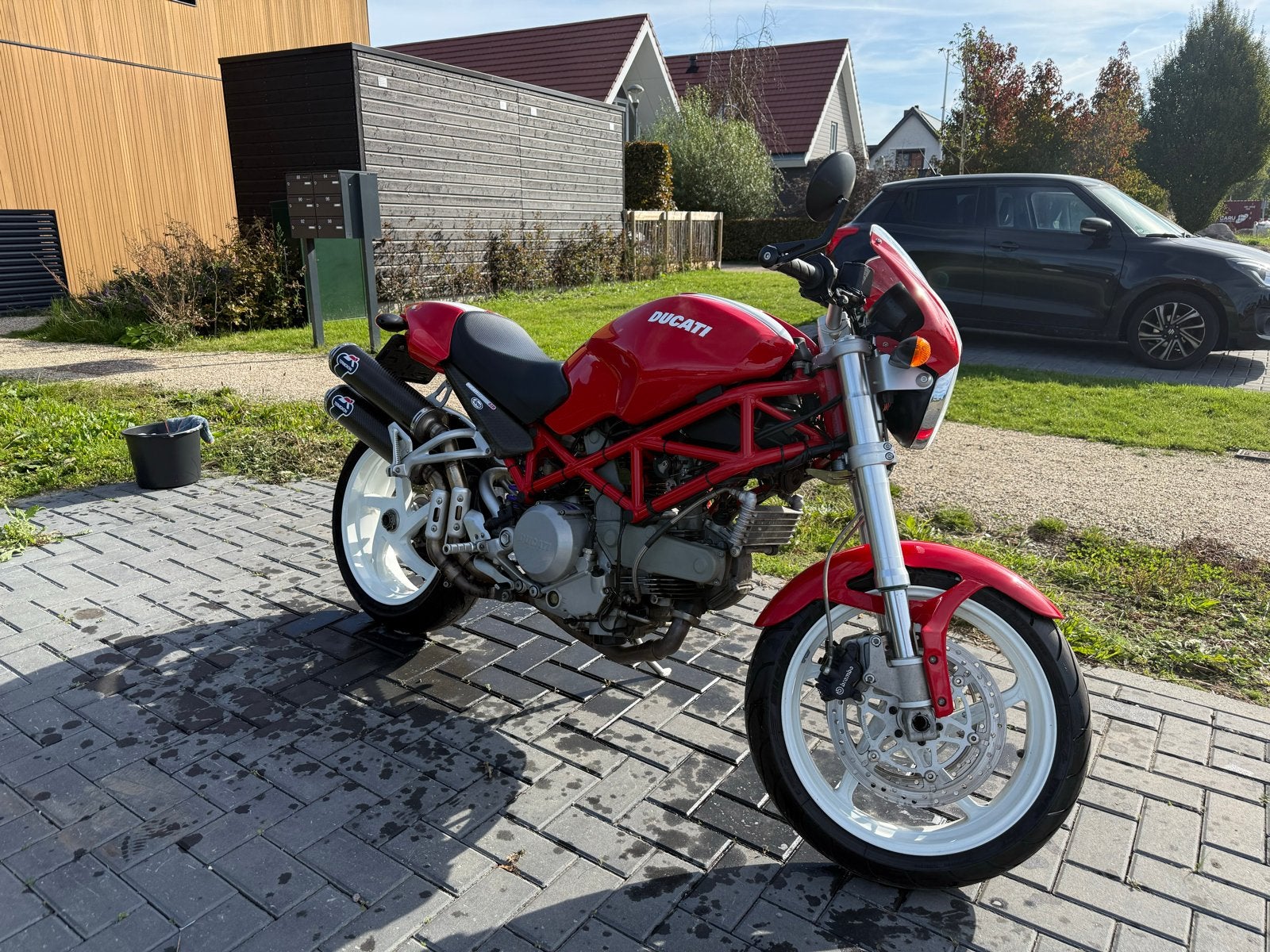 Ducati Monster S2R 800 uit 2005 - Sportieve Naked Bike, Sportuitlaat, Gebruikt, Particulier, Naked bike