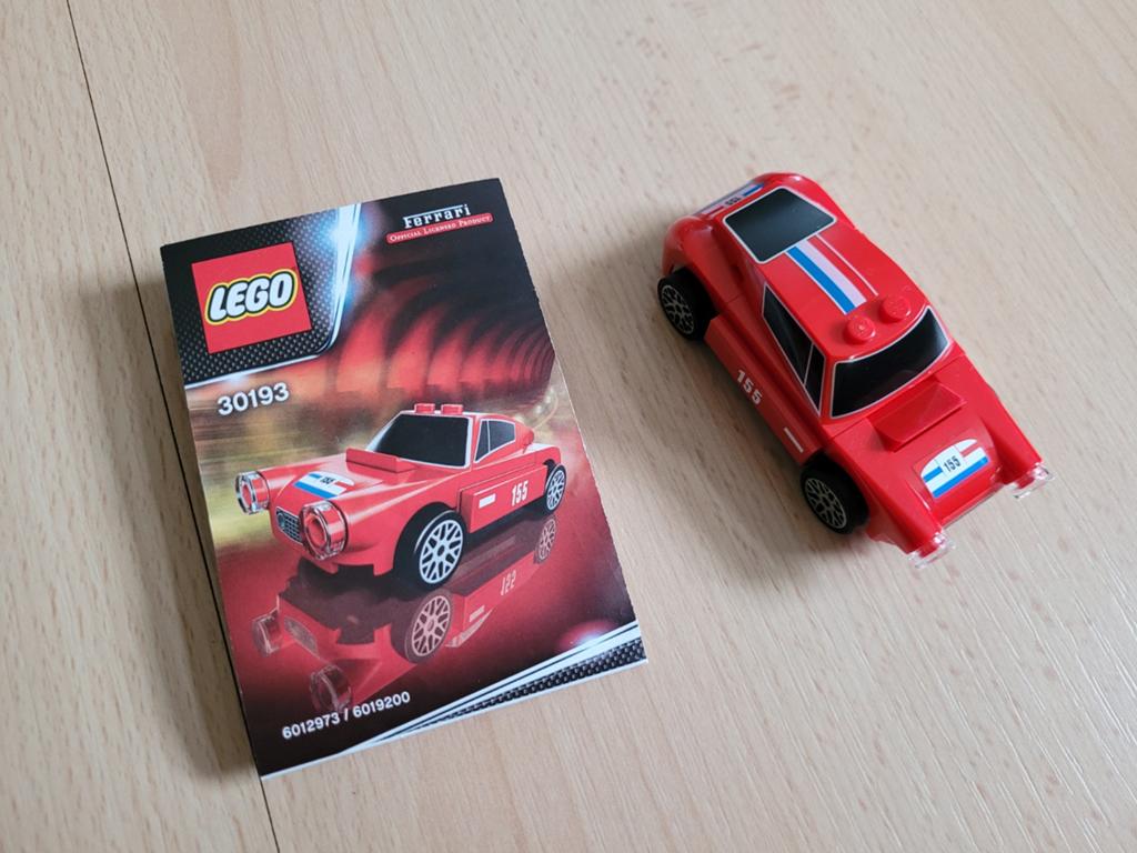 Lego Ferrari 30193 sportauto 250 GT Berlinetta, Overige thema's, Lego, Compleet, Ophalen of Verzenden