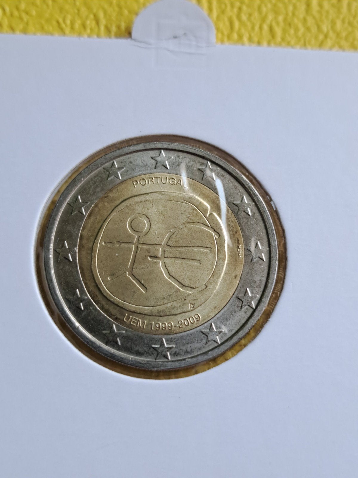 2 euro UNC Portugal 10 jaar EMU 2009, Postzegels en Munten, Munten | Europa | Euromunten, Ophalen of Verzenden, Portugal, 2 euro