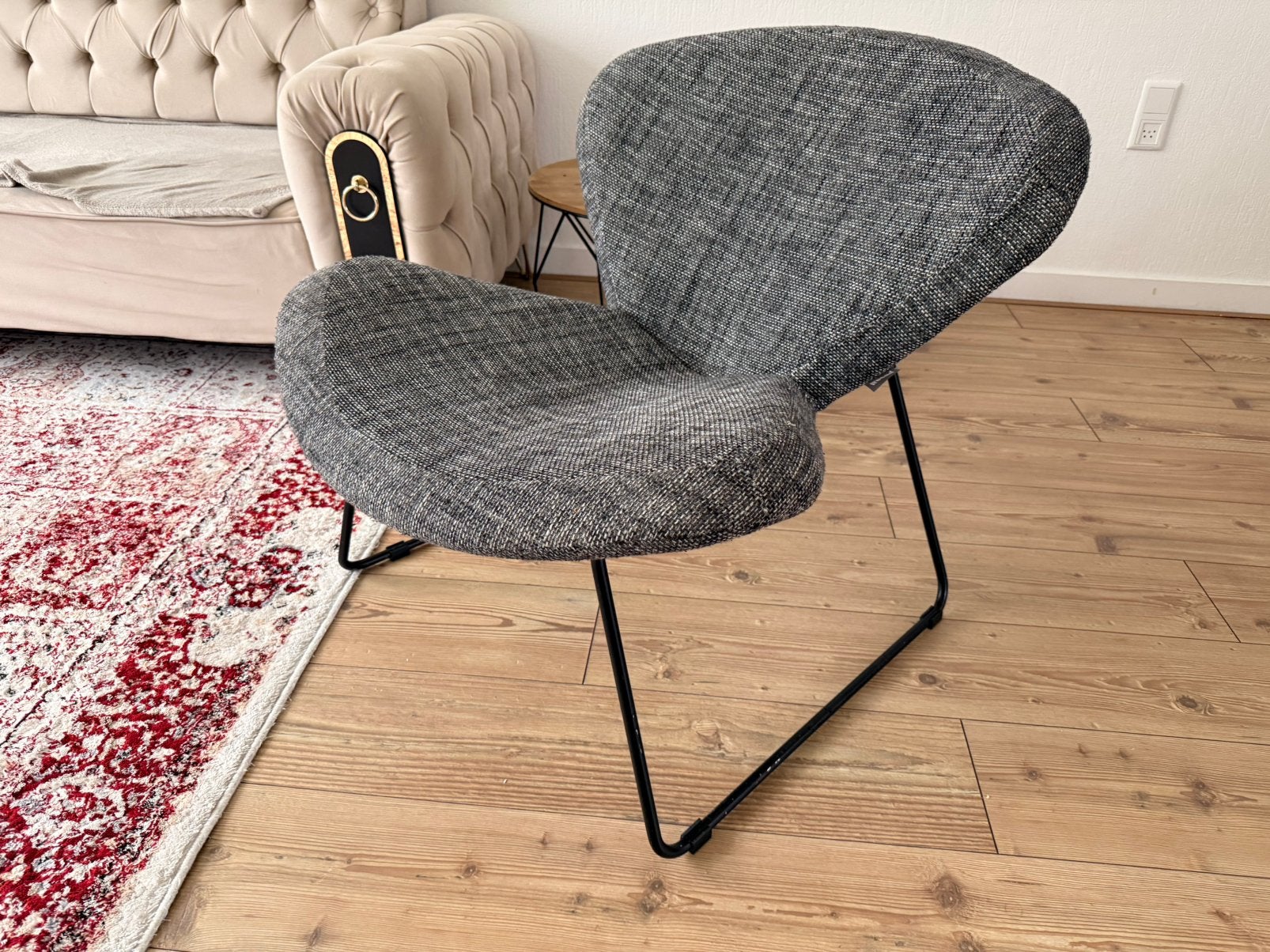 Woood Vlinder fauteuil, Ophalen of Verzenden, Zo goed als nieuw, Stof, Eén