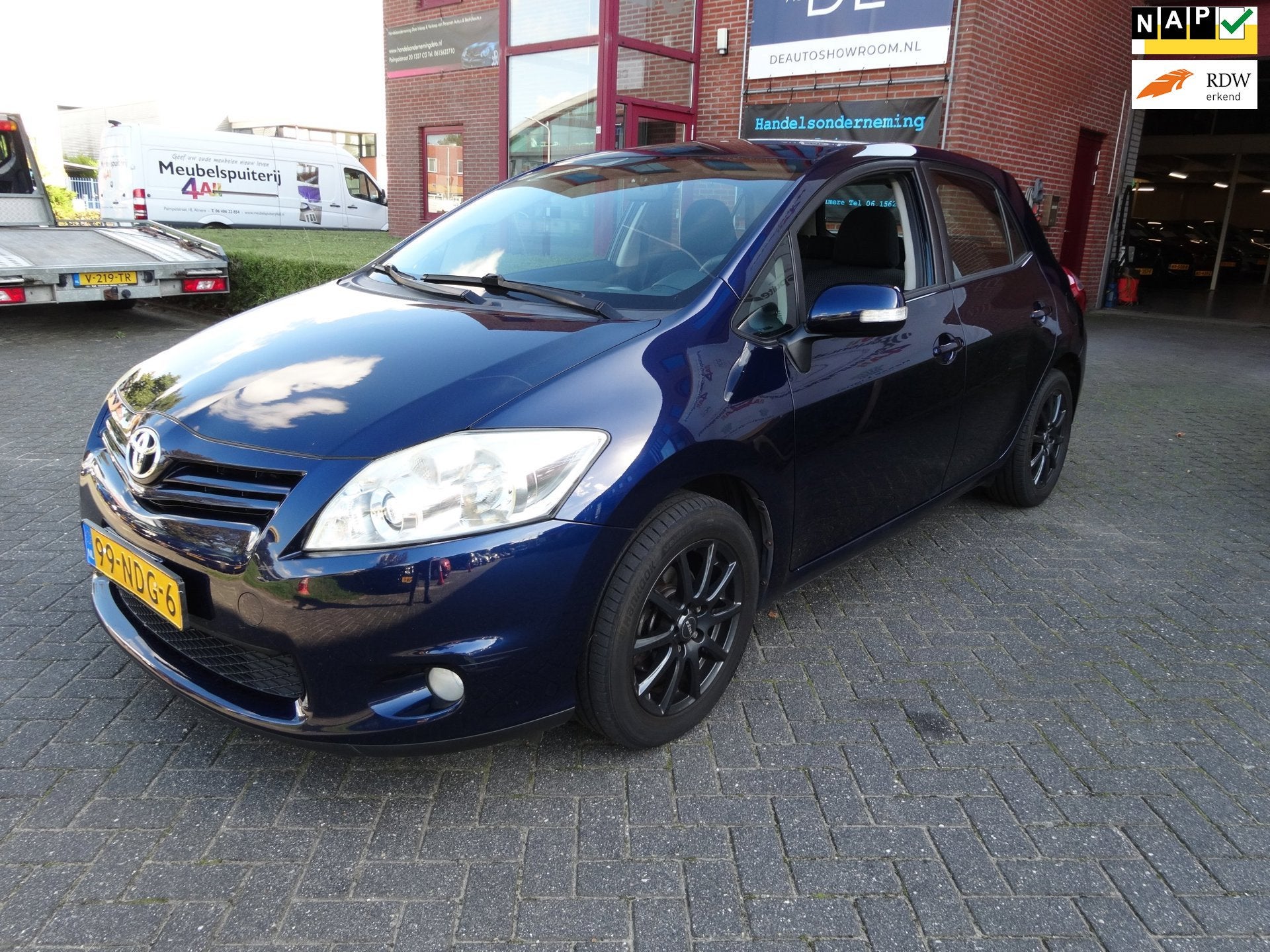 Toyota Auris 1.6 Aspiration/Airco/Cruise Control/Boekjes, Voorwielaandrijving, Euro 5, Gebruikt, 4 cilinders