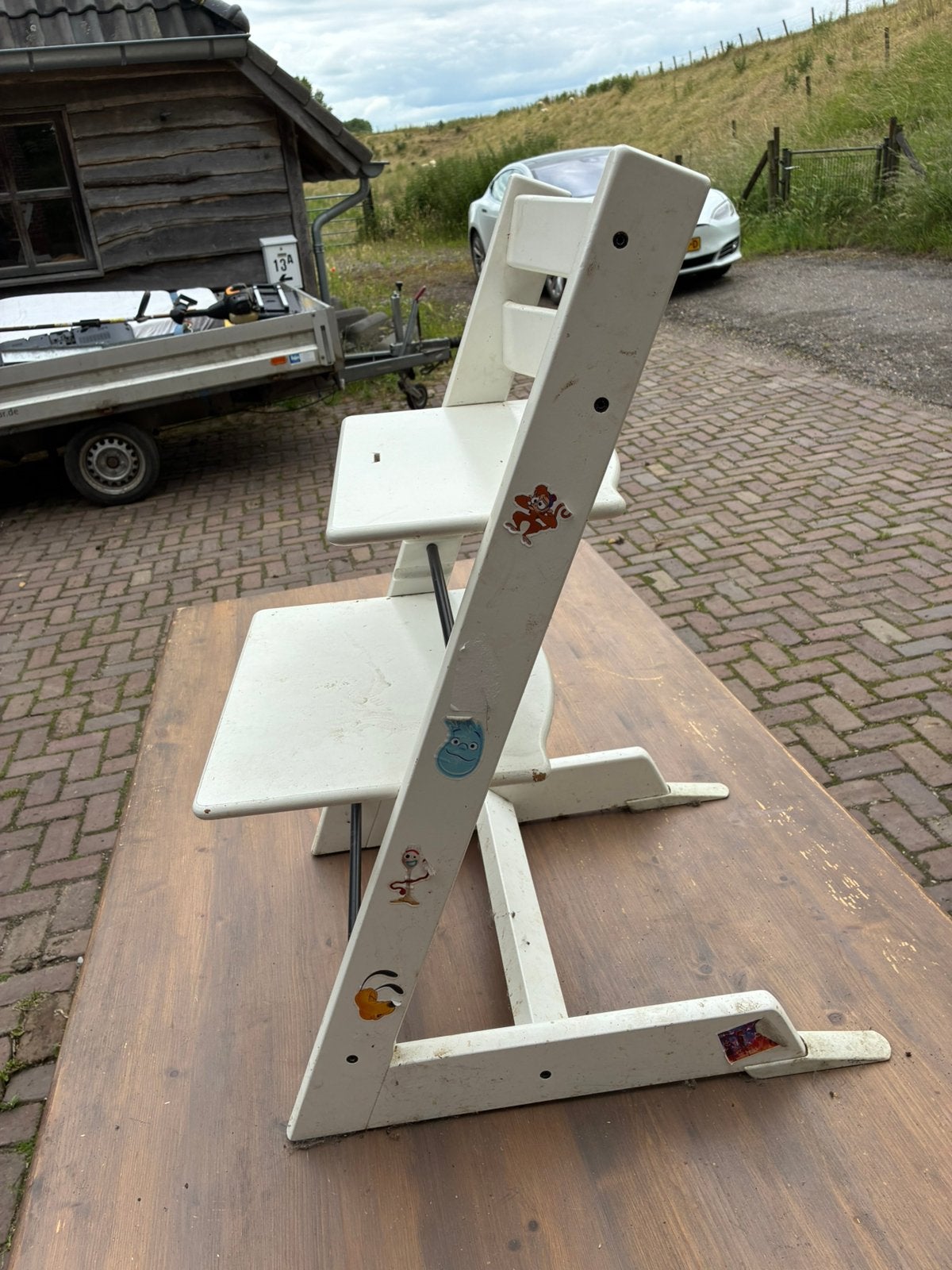 stokke tripp trapp, Ophalen, Gebruikt, Meegroeistoel