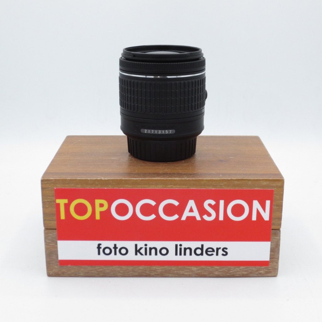 OCCASION: Nikon AF-P Nikkor 18-55mm F3.5-5.6 G DX VR, Gebruikt, Nikon, Ophalen of Verzenden, Handmatige focus
