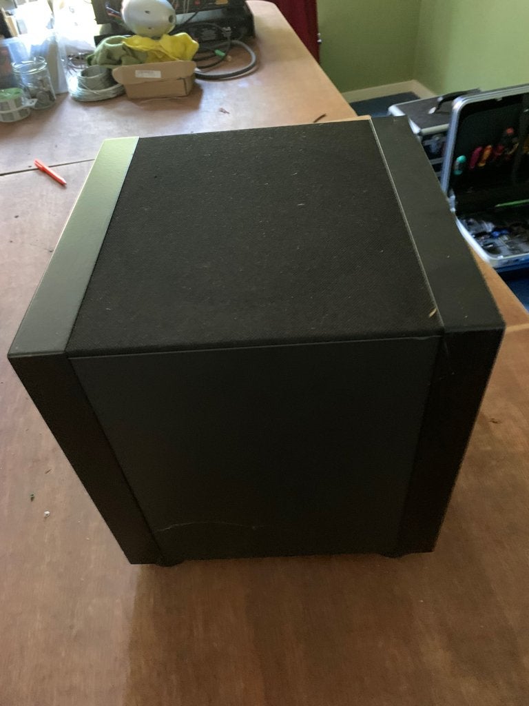 Piega Subwoofer passief, Gebruikt, Subwoofer, 60 tot 120 watt, Geschikt voor surround/home cinema