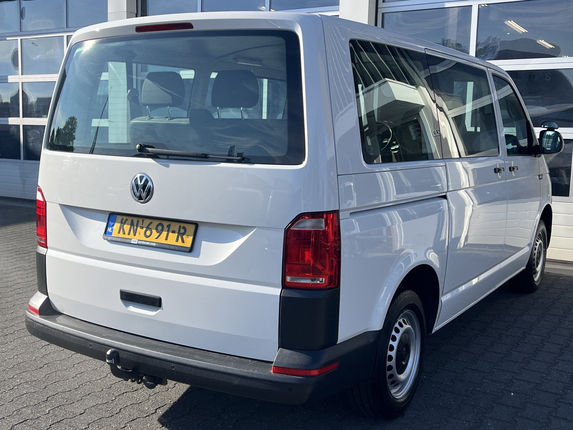 Volkswagen Transporter Kombi 2.0 TDI DSG Automaat L1H1 Airco, Stof, Gebruikt, 150 pk, 255 €/maand