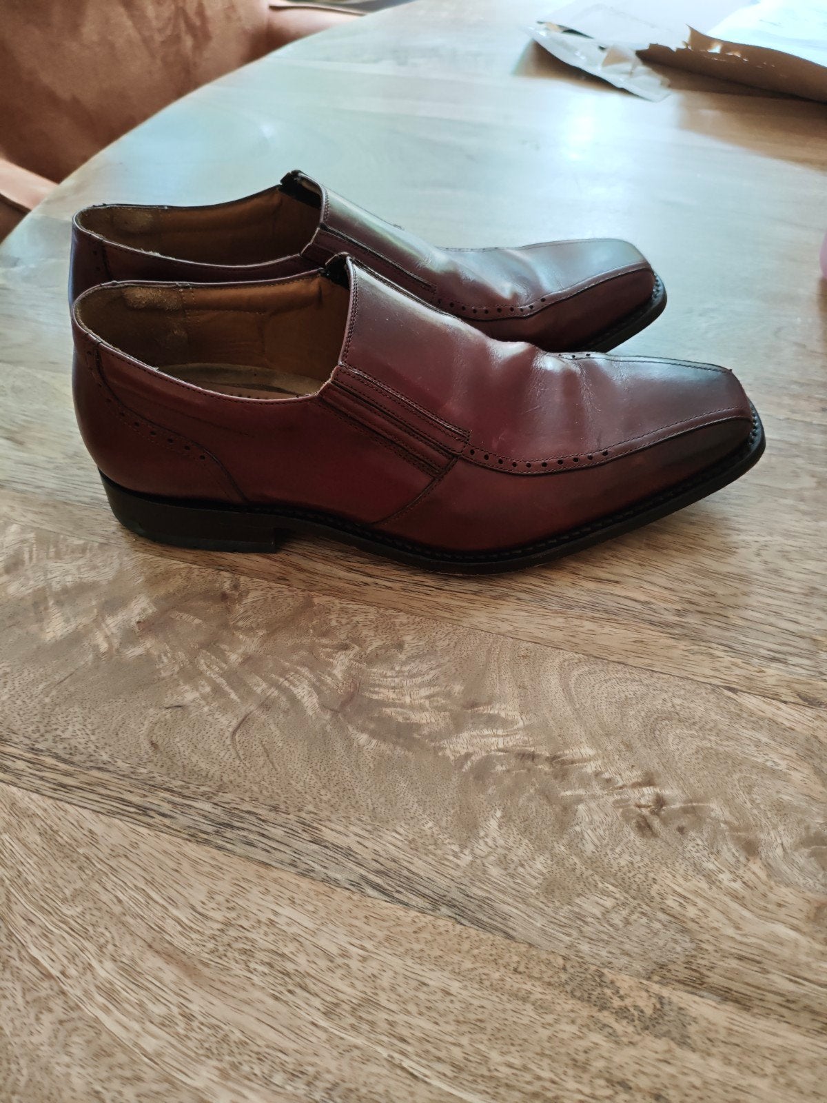 van Bommel herenschoenen maat 42,5 breedte leestH, Ophalen, Gedragen, Bruin, Van Bommel