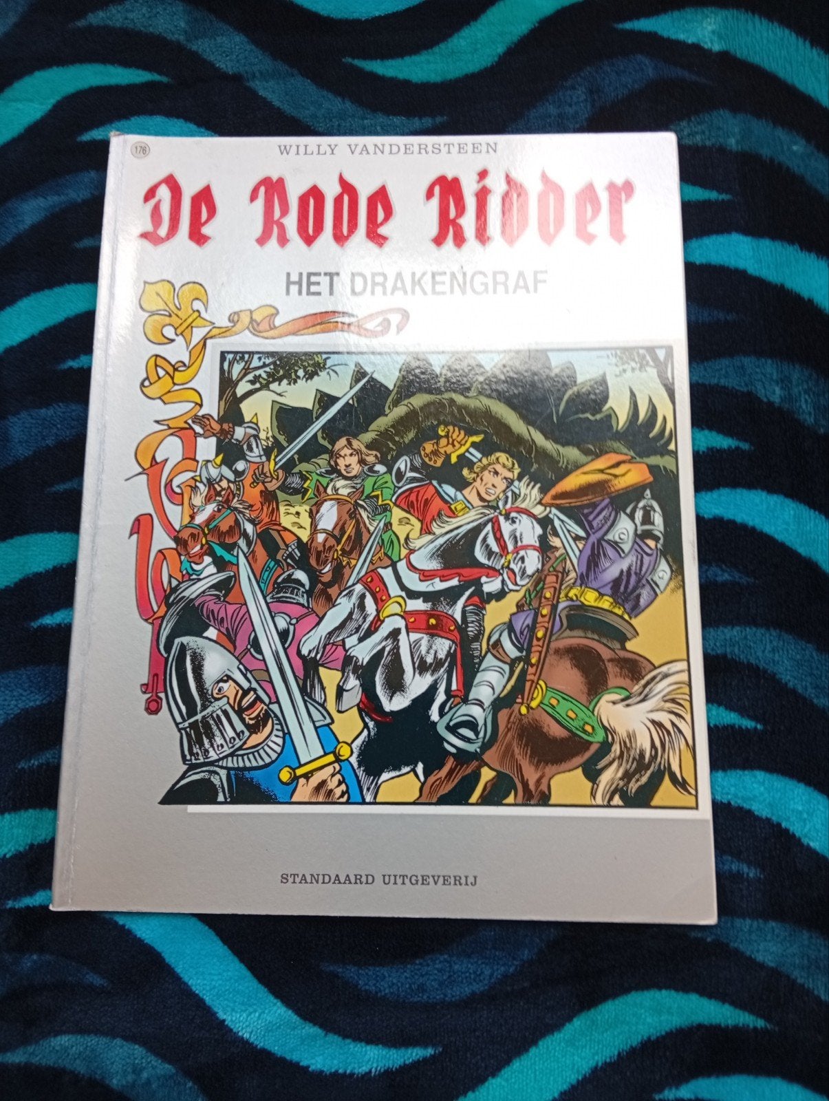 De Rode Ridder - Het Drakengraf (nr. 176), Eén stripboek, Ophalen of Verzenden, Zo goed als nieuw, Willy Vandersteen
